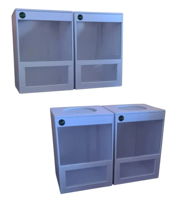 Detalle terrario de PVC 3