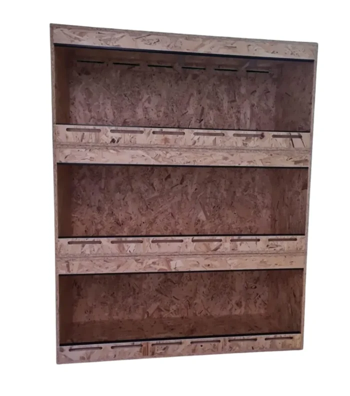 Terrario de Madera OSB Detalle 2
