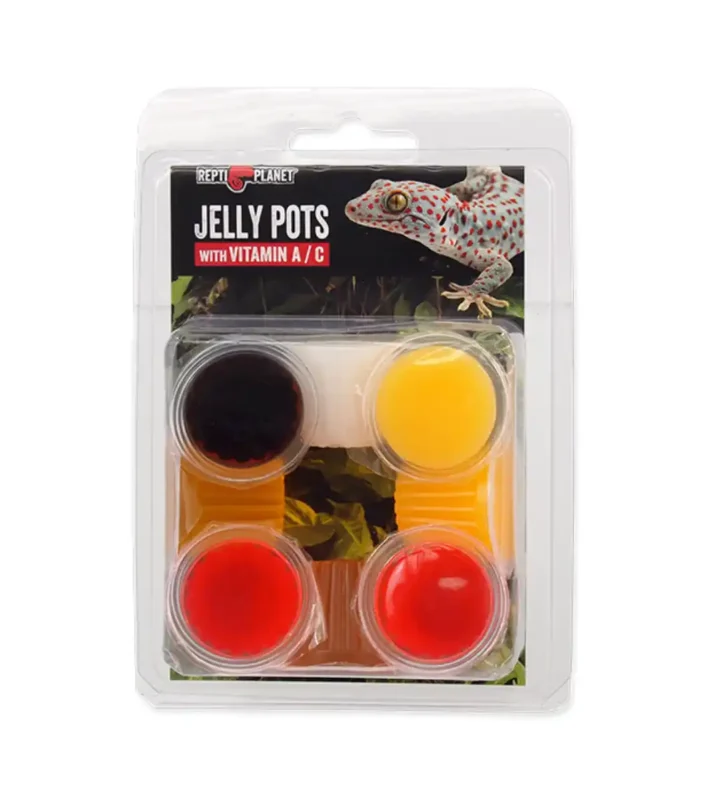 Gelatinas mixtas para tus reptiles y animales exóticos